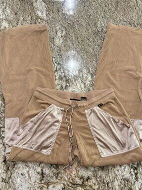 Y2K BCBG Velour Sweatpants